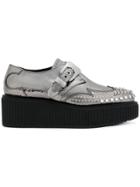 Mcq Alexander Mcqueen Nevada Creepers - Metallic
