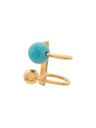 Vibe Harsl0f Lana Gold-plated Sterling Silver Double-cuff Earrings -