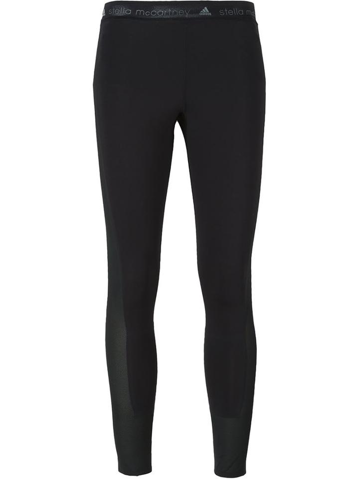 Adidas By Stella Mccartney 'adizero' Running Leggings, Women's, Size: Medium, Black, Nylon/spandex/elastane/polyester