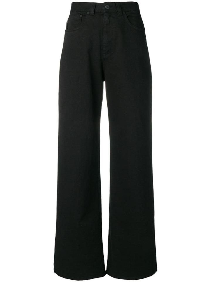 Fiorucci Wide Leg Trousers - Black