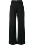 Fiorucci Wide Leg Trousers - Black