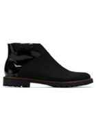 Sarah Chofakian Single Wall Ankle Boots - Black