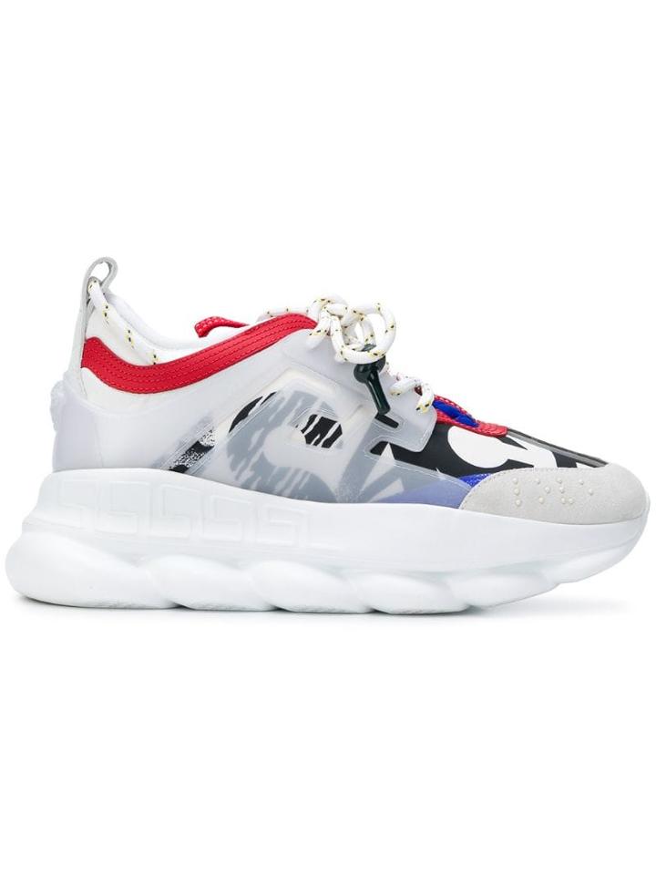Versace Chain Reaction Sneakers - Multicolour