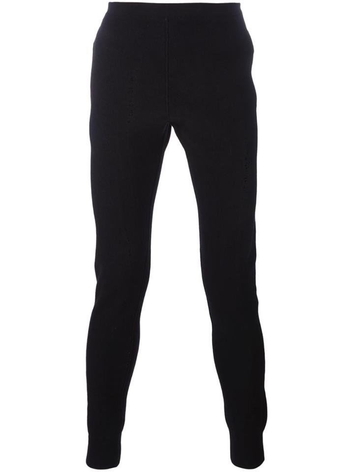 Label Under Construction Lunar Track Pants, Men's, Size: Xl, Black, Silk/cashmere/wool