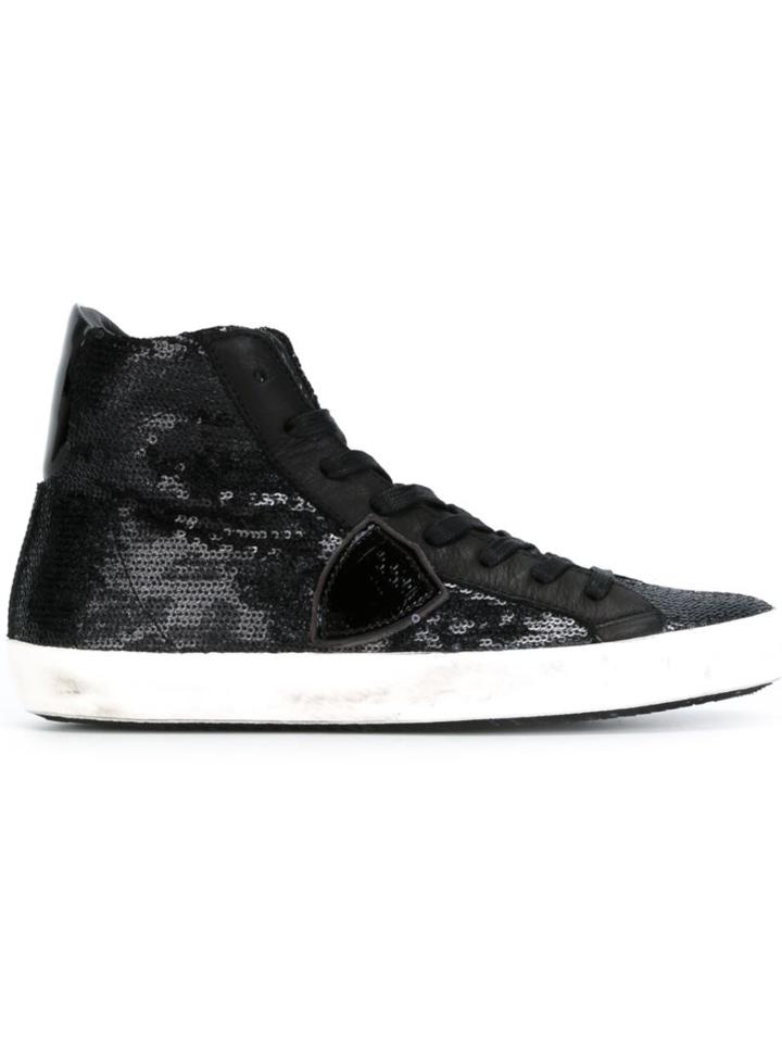 Philippe Model Classic Lace-up Hi-tops