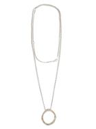Rosa Maria Diamond Loop Pendant Necklace, Women's, Grey