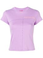 Eckhaus Latta Printed T-shirt - Purple