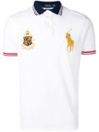 Polo Ralph Lauren Crest-embellished Polo Shirt - White