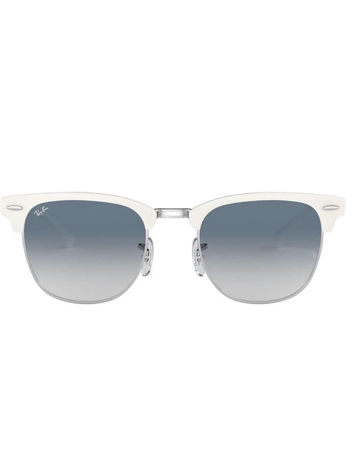 Ray-ban Clubmaster Metal Sunglasses - White