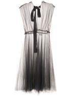 Khaite Tulle Midi Dress - Black