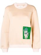 Chloé Hand Printed Sweatshirt - Nude & Neutrals