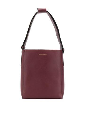 Marge Sherwood Logo Bucket Shoulder Bag - Red