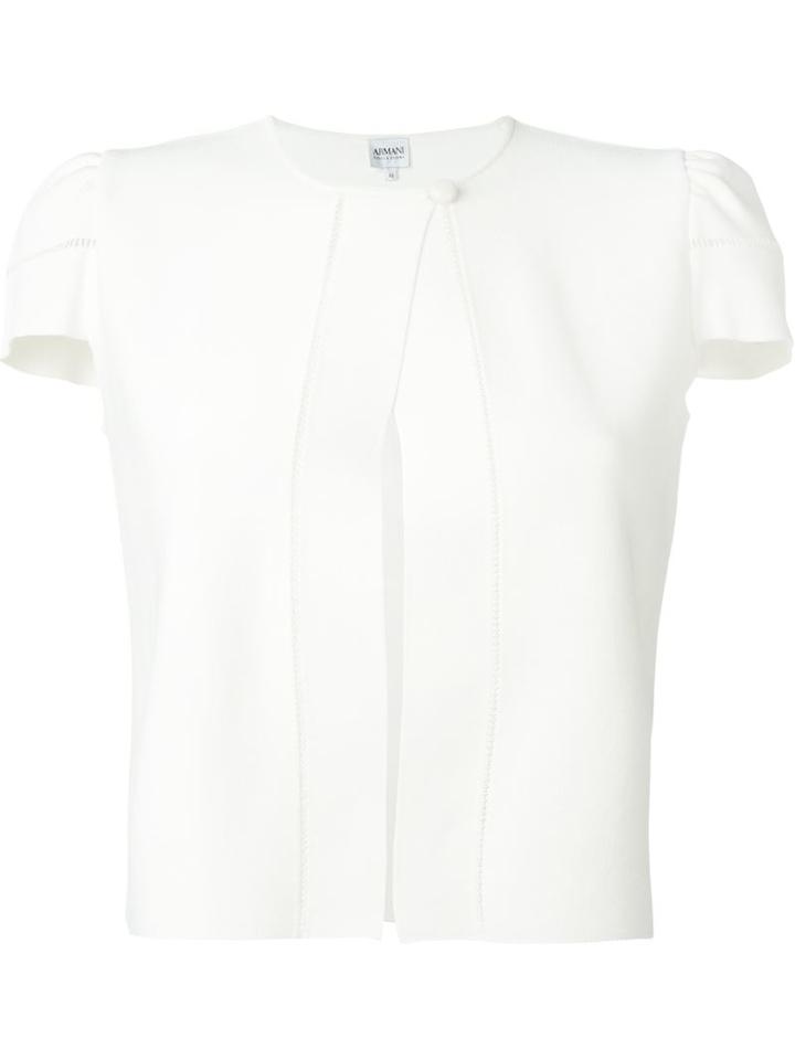 Armani Collezioni Shortsleeved One Button Jacket