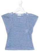 Douuod Kids Lightweight Striped T-shirt, Girl's, Size: 8 Yrs, Blue
