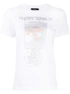 Diesel Iridescent Foil Print T-shirt - White