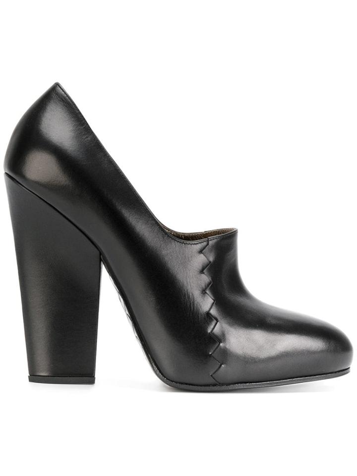 Bottega Veneta Block Heel Pumps - Black
