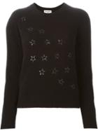 Saint Laurent Sequined Star Sweater