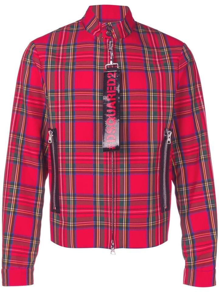 Dsquared2 Check Print Jacket