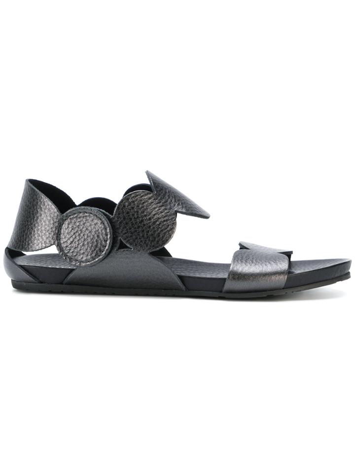 Pedro Garcia Jeanne Sandals - Metallic