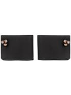 Brunello Cucinelli Embellished Cuff Bracelets - Black