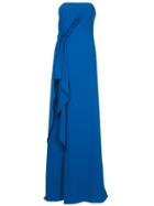 Halston Heritage Ruchéd Style Dress - Blue