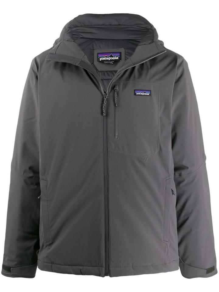 Patagonia Contrast Logo Jacket - Grey