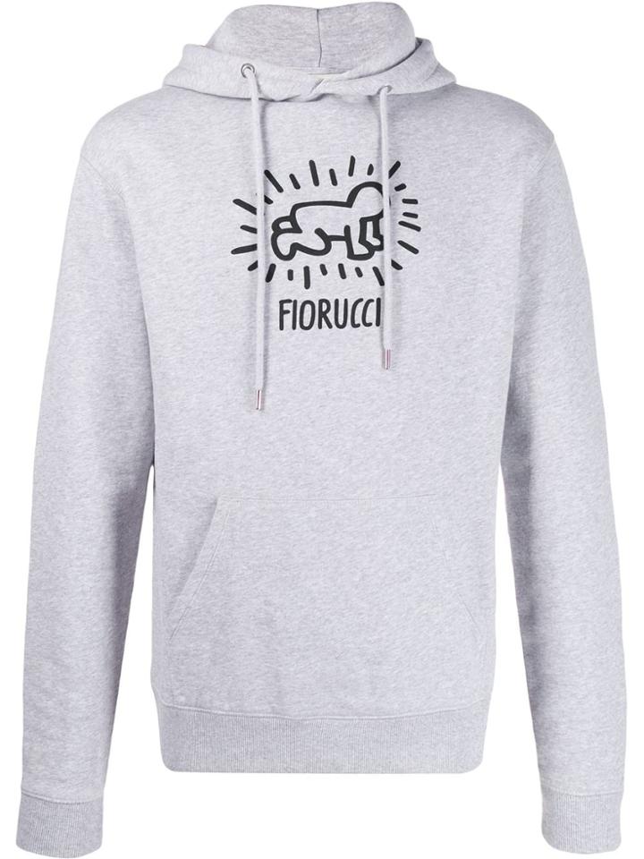 Fiorucci Keith Haring Hoodie - Grey