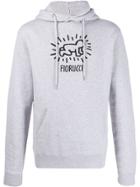 Fiorucci Keith Haring Hoodie - Grey