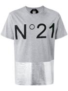 No21 - Logo Print T-shirt - Men - Cotton - 52, Grey, Cotton