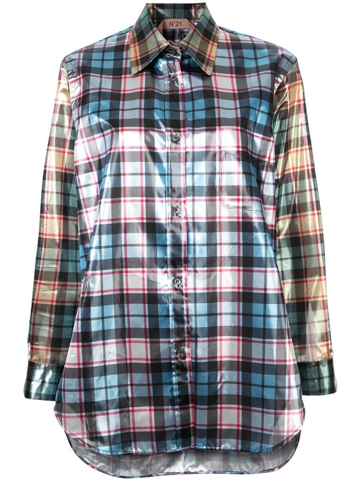 No21 Check Classic Shirt - Multicolour