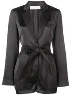 Fleur Du Mal Mini Tux Jumpsuit - Black