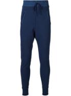 John Elliott Elastic Waistband Slim-fit Track Pants, Men's, Size: S, Blue, Cotton