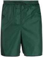 Gucci Logo Stripe Swim Shorts - Green