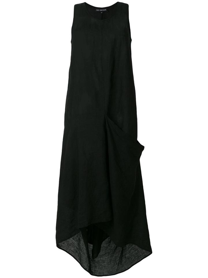 Ivan Grundahl Long Sleeveless Halidress - Black