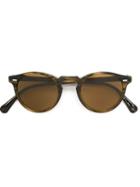 Oliver Peoples 'gregory' Sunglasses, Adult Unisex, Brown, Acetate
