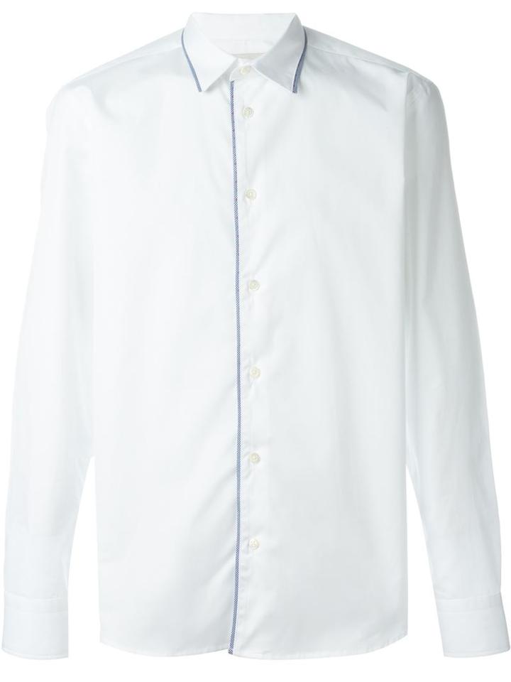 Paul & Joe Piped Collar And Placket Shirt