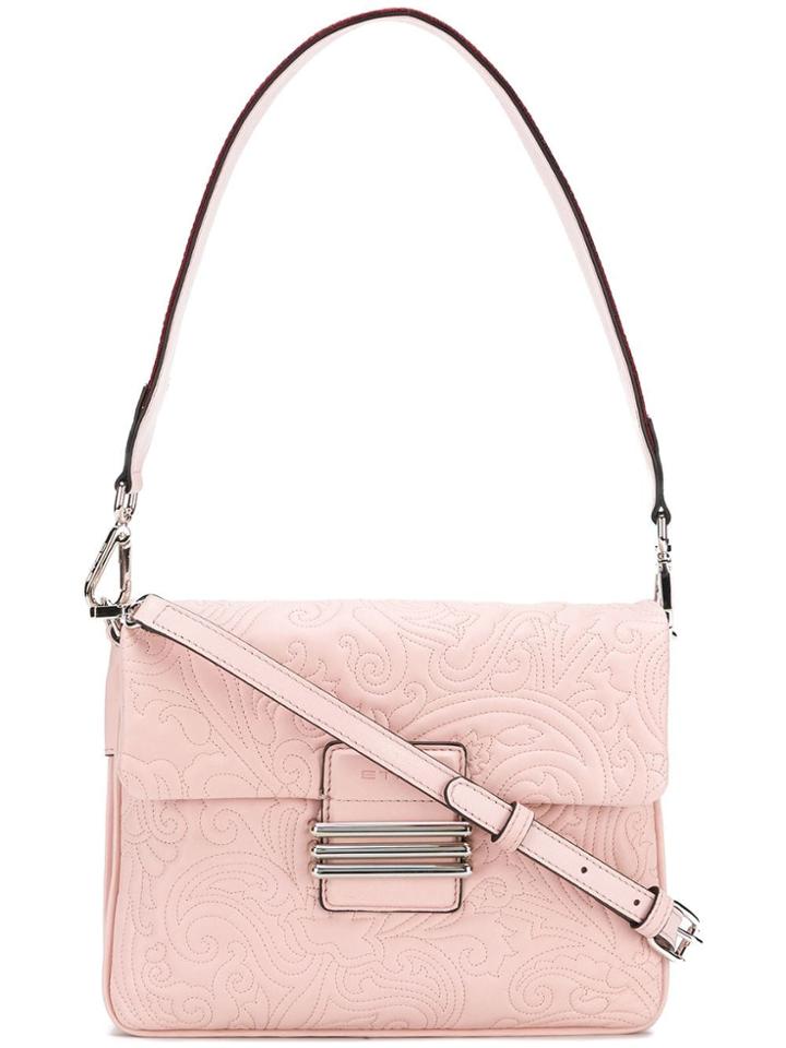 Etro Quilted Shoulder Bag - Pink & Purple
