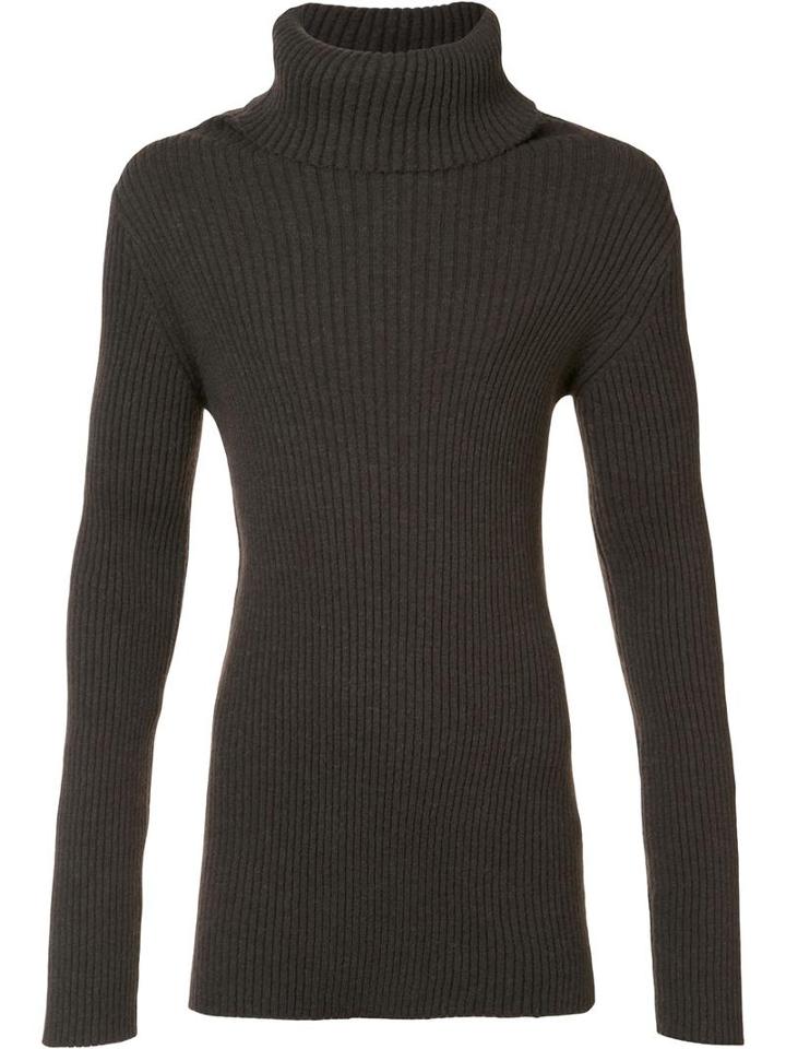 Ann Demeulemeester 'sono' Jumper, Men's, Size: Medium, Brown, Alpaca/nylon