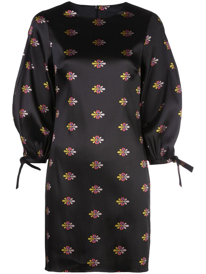 Cynthia Rowley Nathalie Jacquard Dress - Black