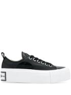 Mcq Alexander Mcqueen Plimsoll Platform Sneakers - Black