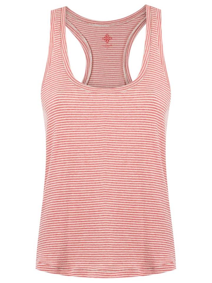 Talie Nk Round Neck Tank Top, Women's, Size: Medium, Red, Cotton/spandex/elastane