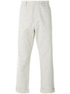 Universal Works - Speckled Tapered Trousers - Men - Cotton - 30, Nude/neutrals, Cotton