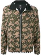 Pam Perks And Mini Camouflage Print Sports Jacket - Green