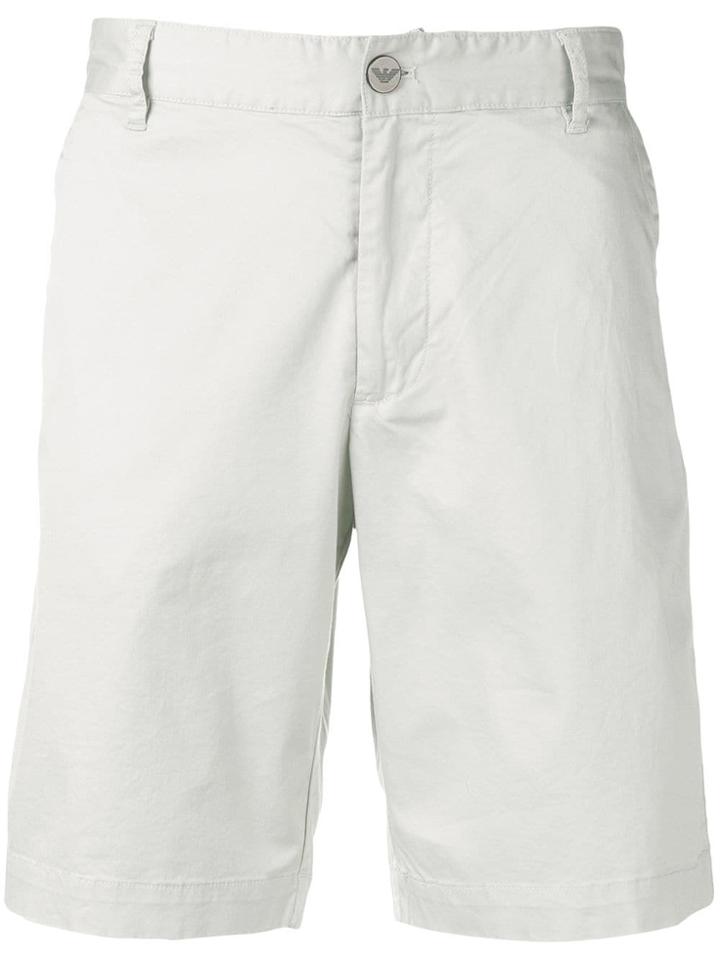 Ea7 Emporio Armani Classic Chino Shorts - Grey