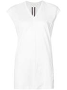 V-neck T-shirt - Women - Cotton - M, White, Cotton, Rick Owens Drkshdw