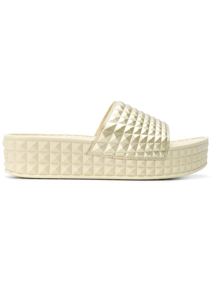 Ash Scream Sandals - Metallic