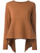 Alexander Mcqueen Loose-fit Jumper, Women's, Size: Small, Brown, Cashmere