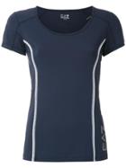 Ea7 Emporio Armani Side Logo T-shirt - Blue