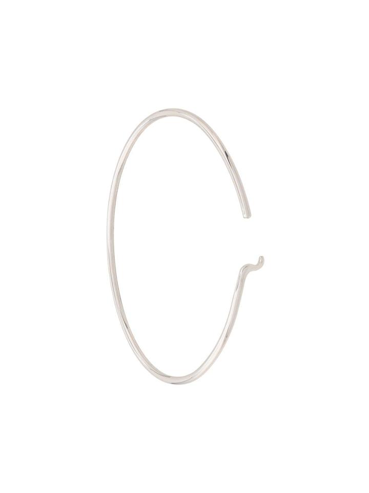 Maria Black Sunrise Bangle - Silver