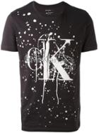 Calvin Klein Jeans - Bleached Logo T-shirt - Men - Cotton - L, Grey, Cotton